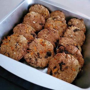 Homemade Organic Dog cookies Treats 10 pieces Large cookies